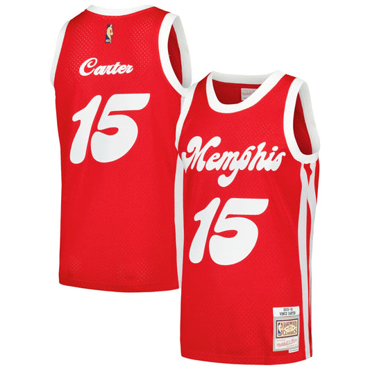 Vince Carter Memphis Grizzlies 2015/16 Hardwood Classics Swingman Jersey - Red | NBA Jerseys