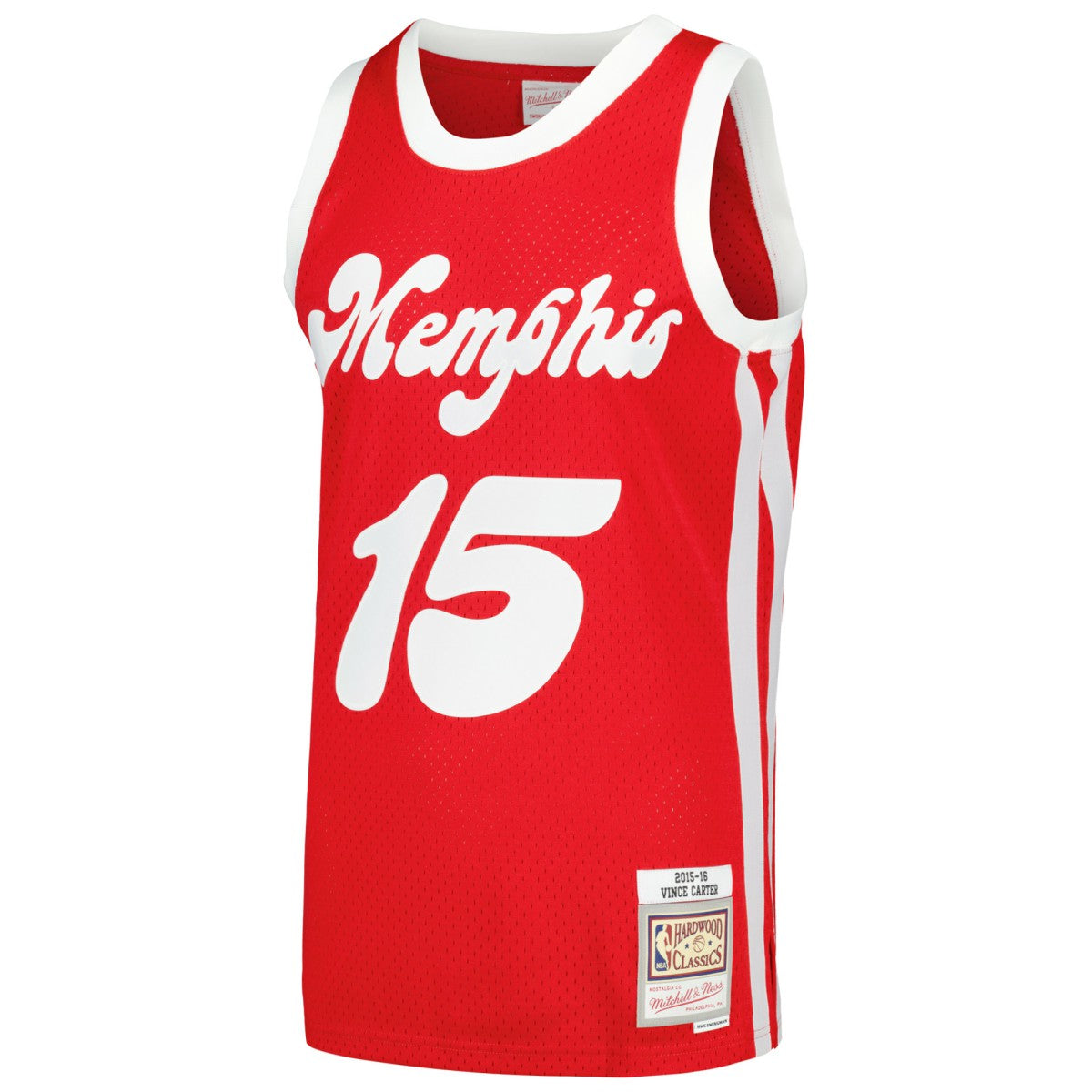 Mitchell & Ness - Vince Carter Memphis Grizzlies 2015/16 Hardwood Classics Swingman Jersey - Red