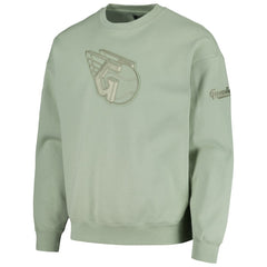 Cleveland Guardians Pro Standard Neutral Drop Shoulder Pullover Sweatshirt discount