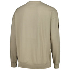 Houston Astros Pro Standard Neutral Drop Shoulder Pullover Sweatshirt On Sale