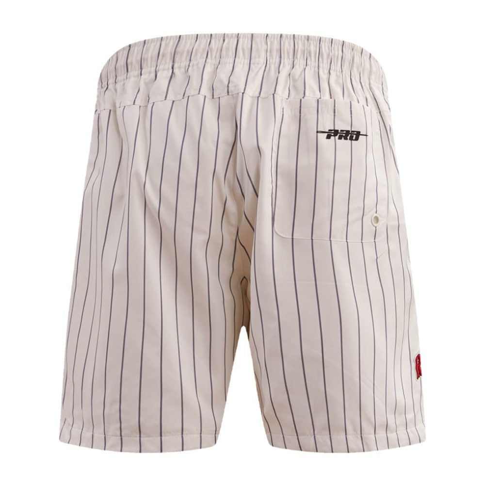Boston Red Sox Pro Standard Pinstripe Retro Classic Woven Shorts Clearance