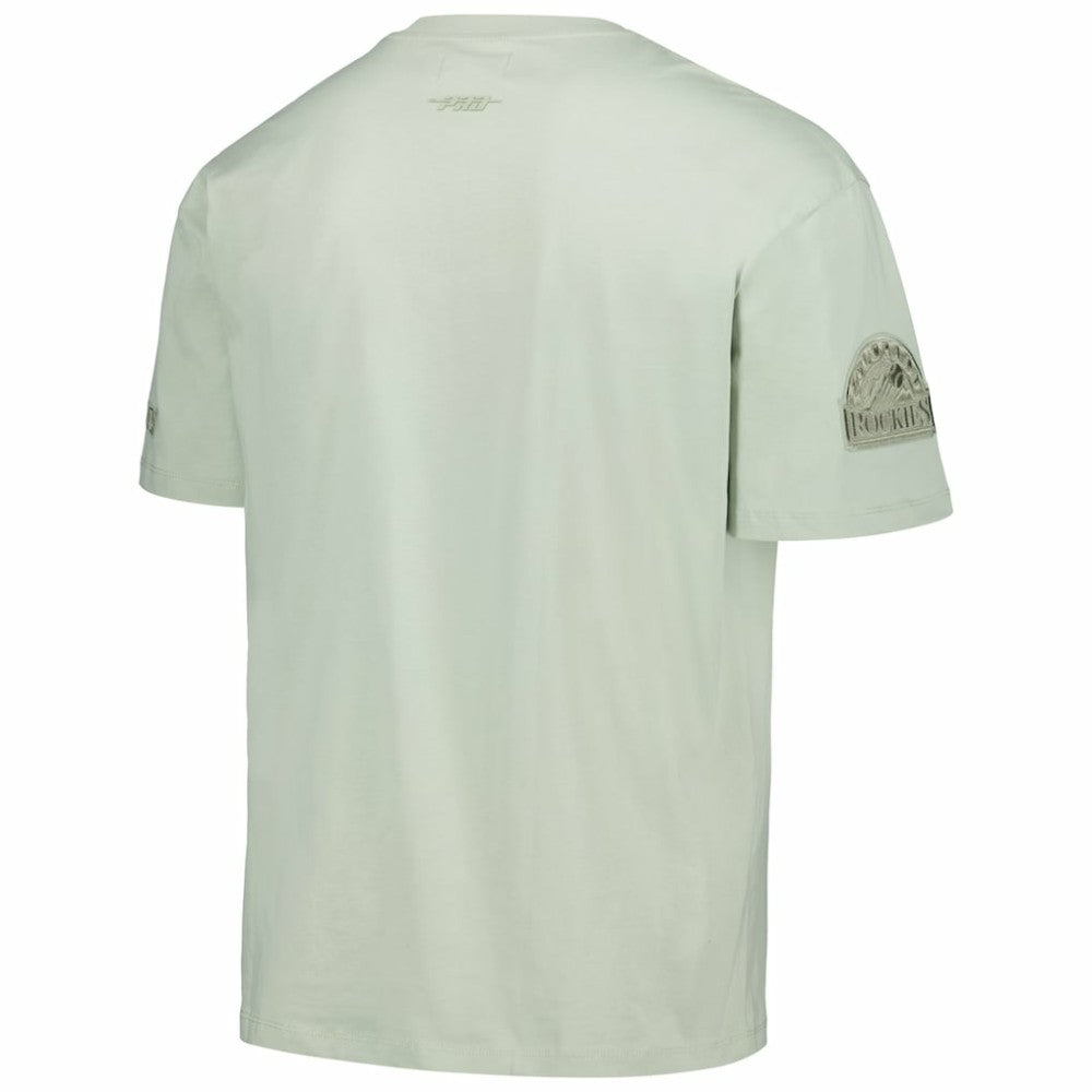 Colorado Rockies Pro Standard Oversized Neutral CJ Dropped Shoulders T-Shirt for sale