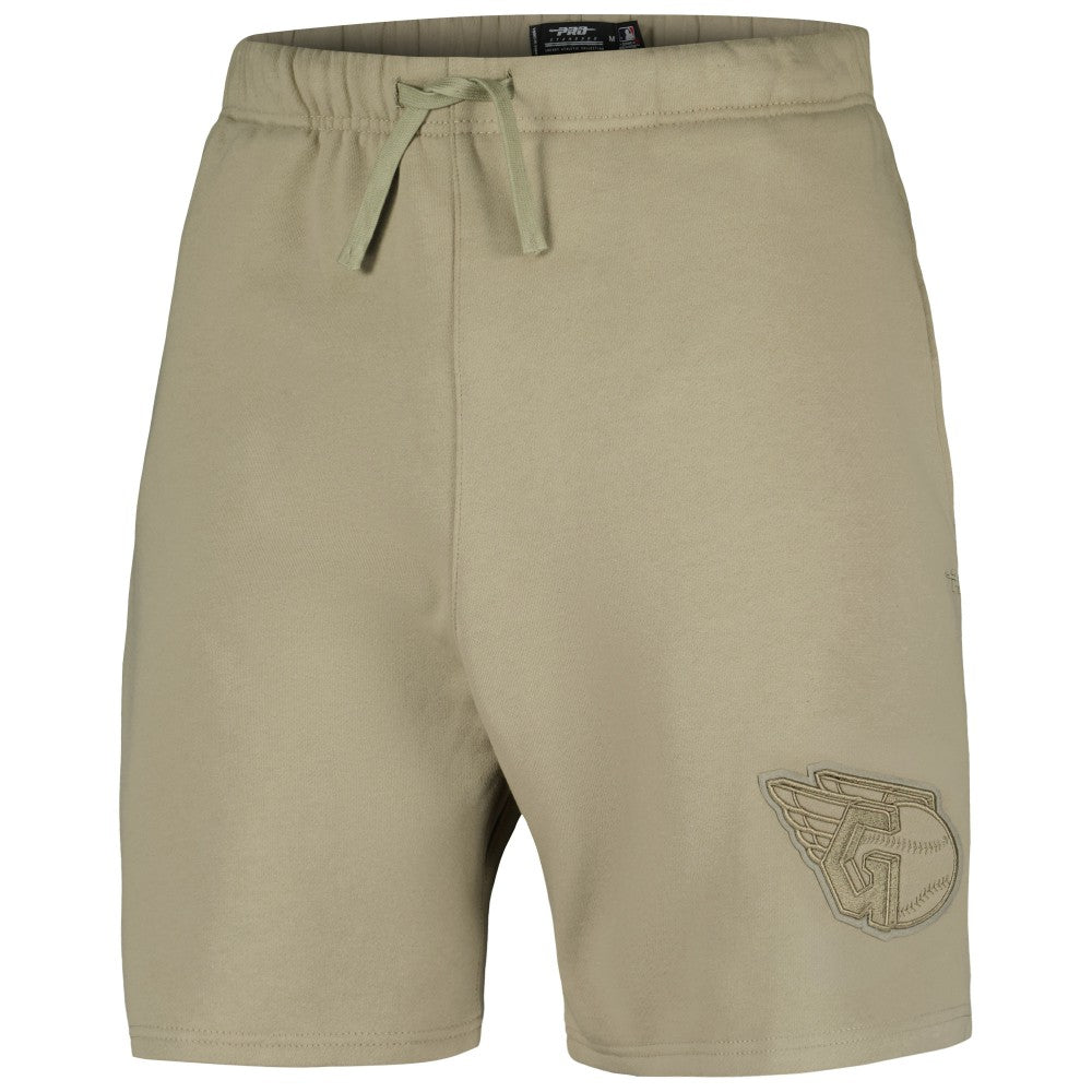 Cleveland Guardians Pro Standard Neutral Fleece Shorts Clearance