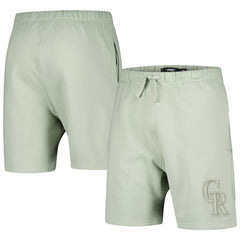 Colorado Rockies Pro Standard Neutral Fleece Shorts On Sale