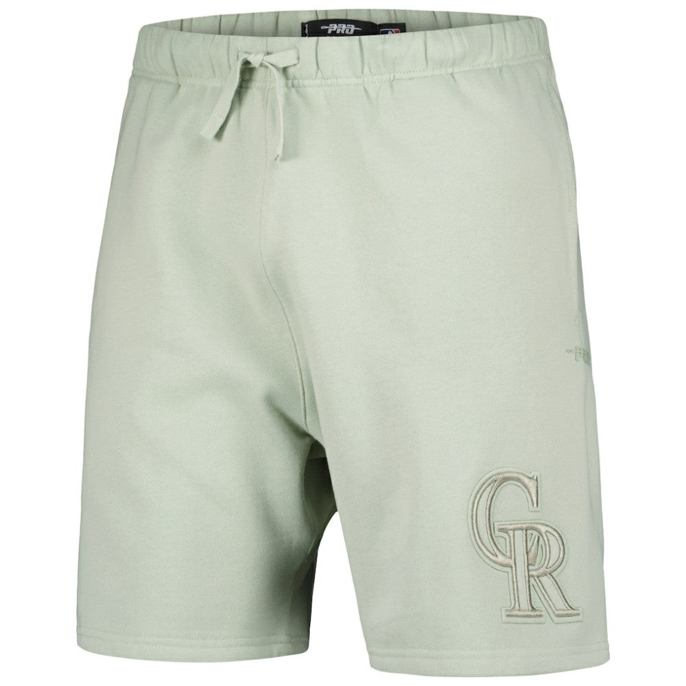 Colorado Rockies Pro Standard Neutral Fleece Shorts On Sale