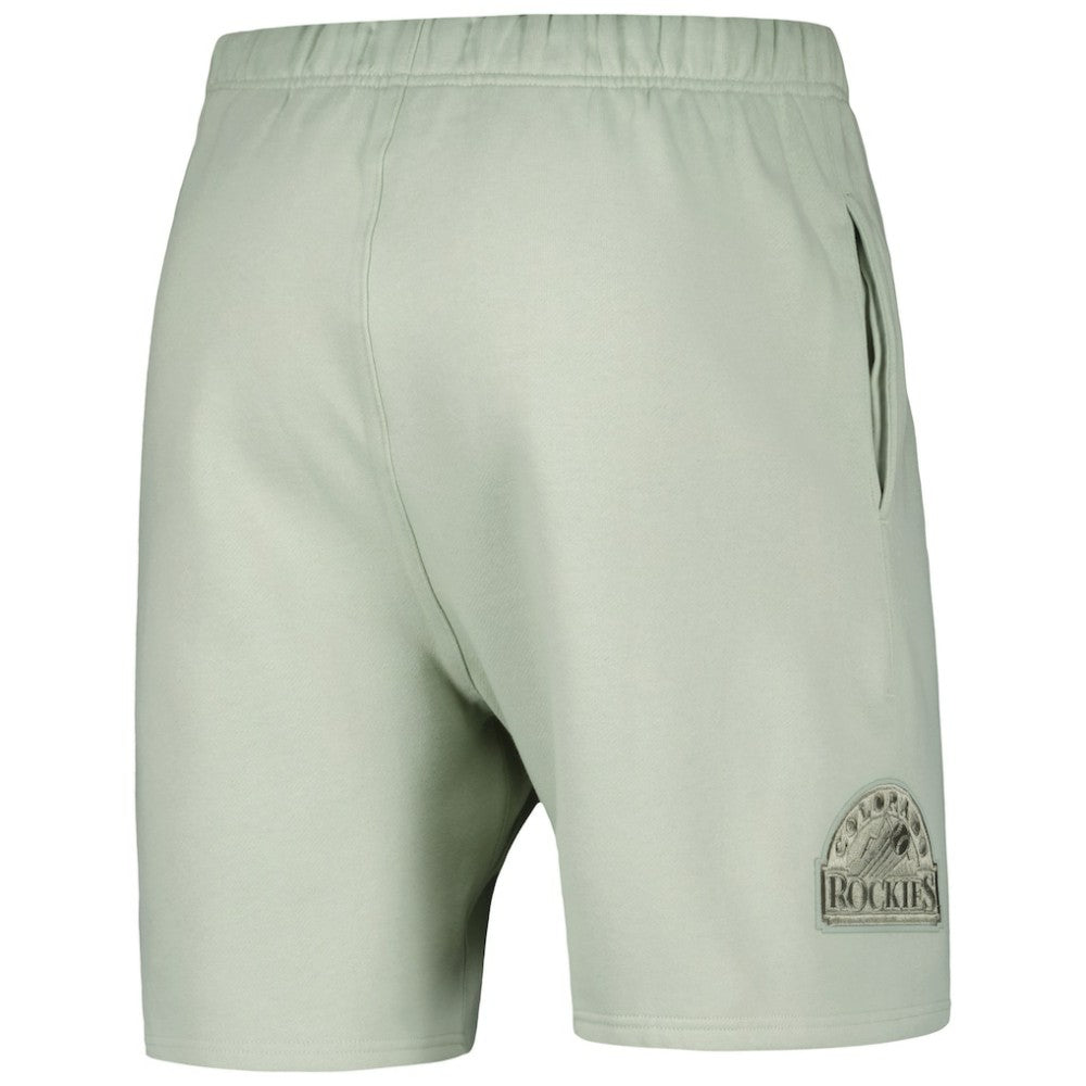 Colorado Rockies Pro Standard Neutral Fleece Shorts On Sale