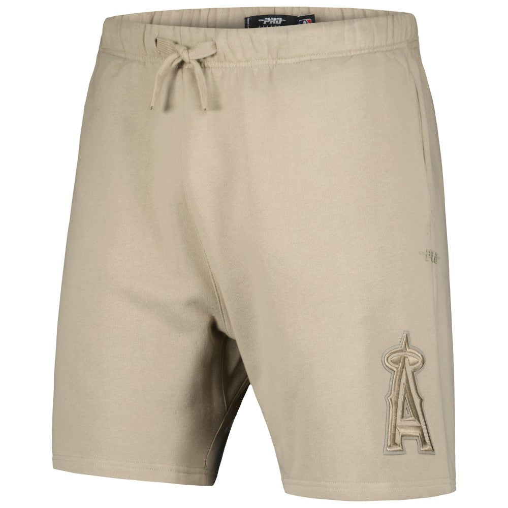 Los Angeles Angels Pro Standard Neutral Fleece Shorts discount