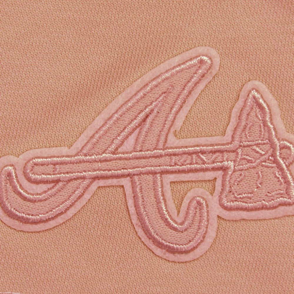 Atlanta Braves Pro Standard Women's Neutral Fleece Shorts Lifestyle