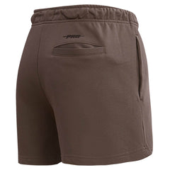 Los Angeles Dodgers Pro Standard Women's Neutral Fleece Shorts for sale