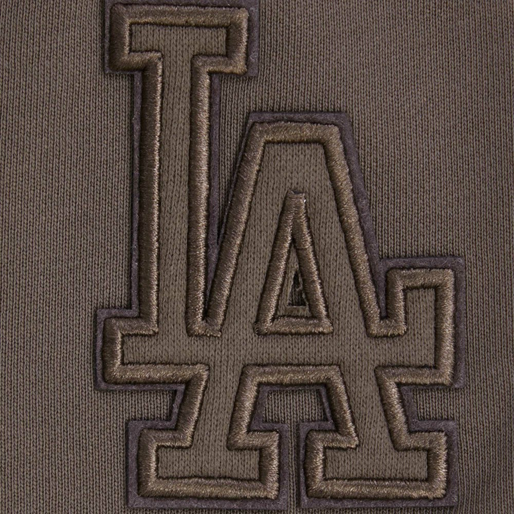 Los Angeles Dodgers Pro Standard Women's Neutral Fleece Shorts for sale