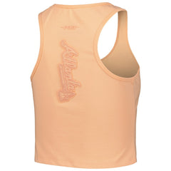 Atlanta Braves Pro Standard Women's Neutral Fitted Racerback Tank Top discount