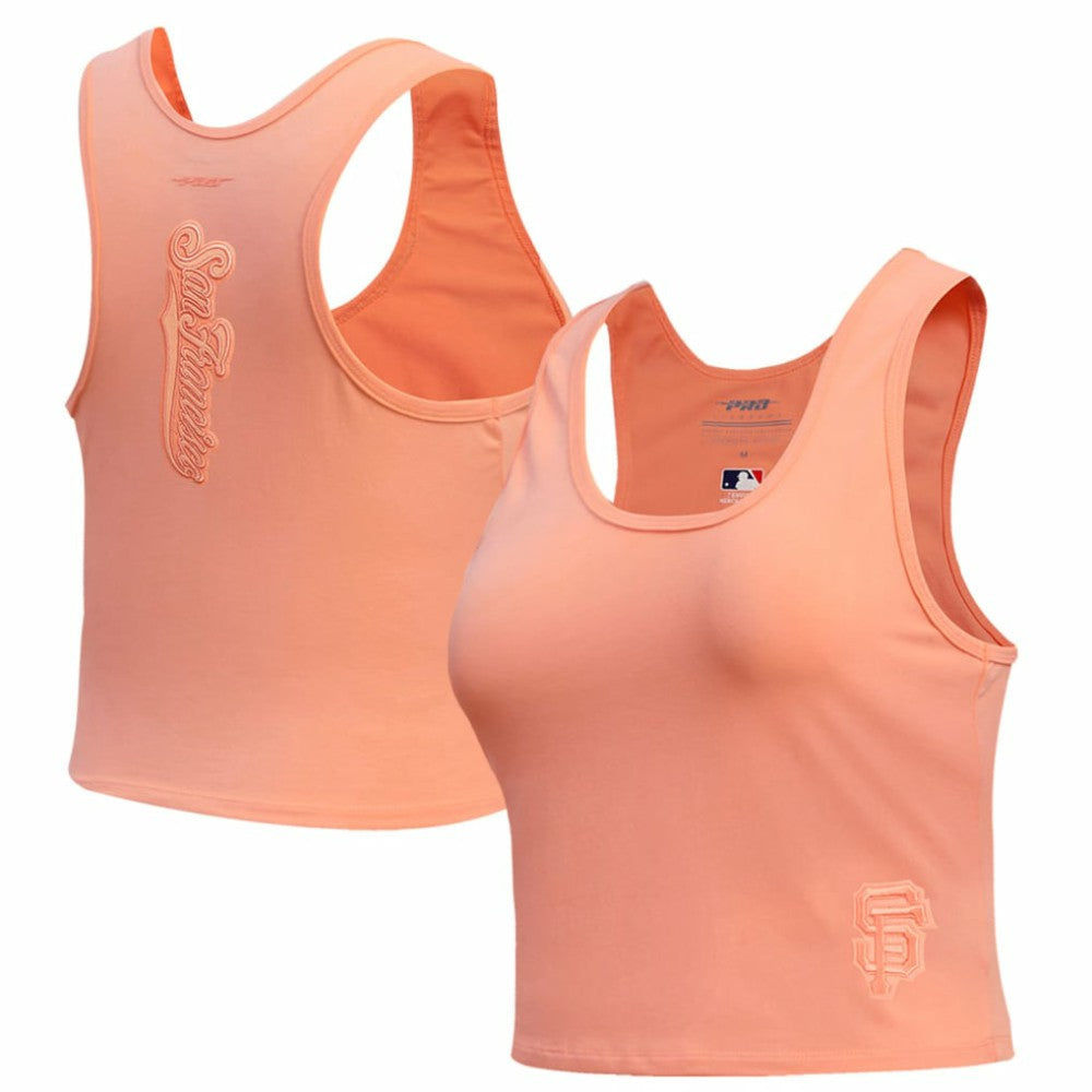 San Francisco Giants Pro Standard Women's Neutral Fitted Racerback Tank Top Sale
