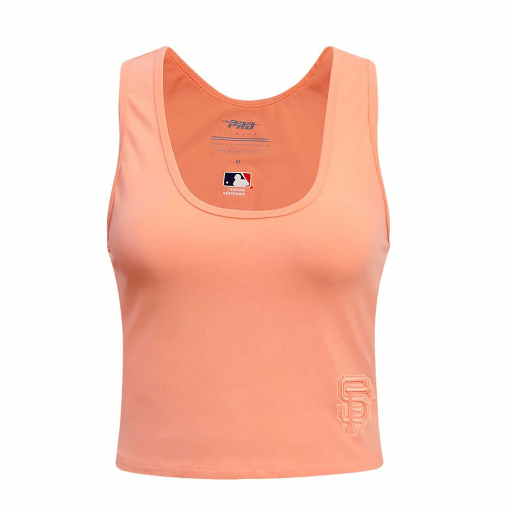 San Francisco Giants Pro Standard Women's Neutral Fitted Racerback Tank Top Sale