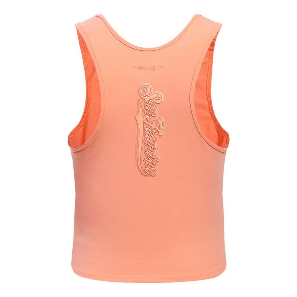 San Francisco Giants Pro Standard Women's Neutral Fitted Racerback Tank Top Sale