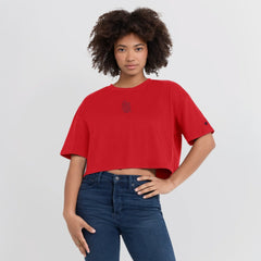 St. Louis Cardinals Fanatics Women's Elements Super Soft Boxy Cropped T-Shirt Sale