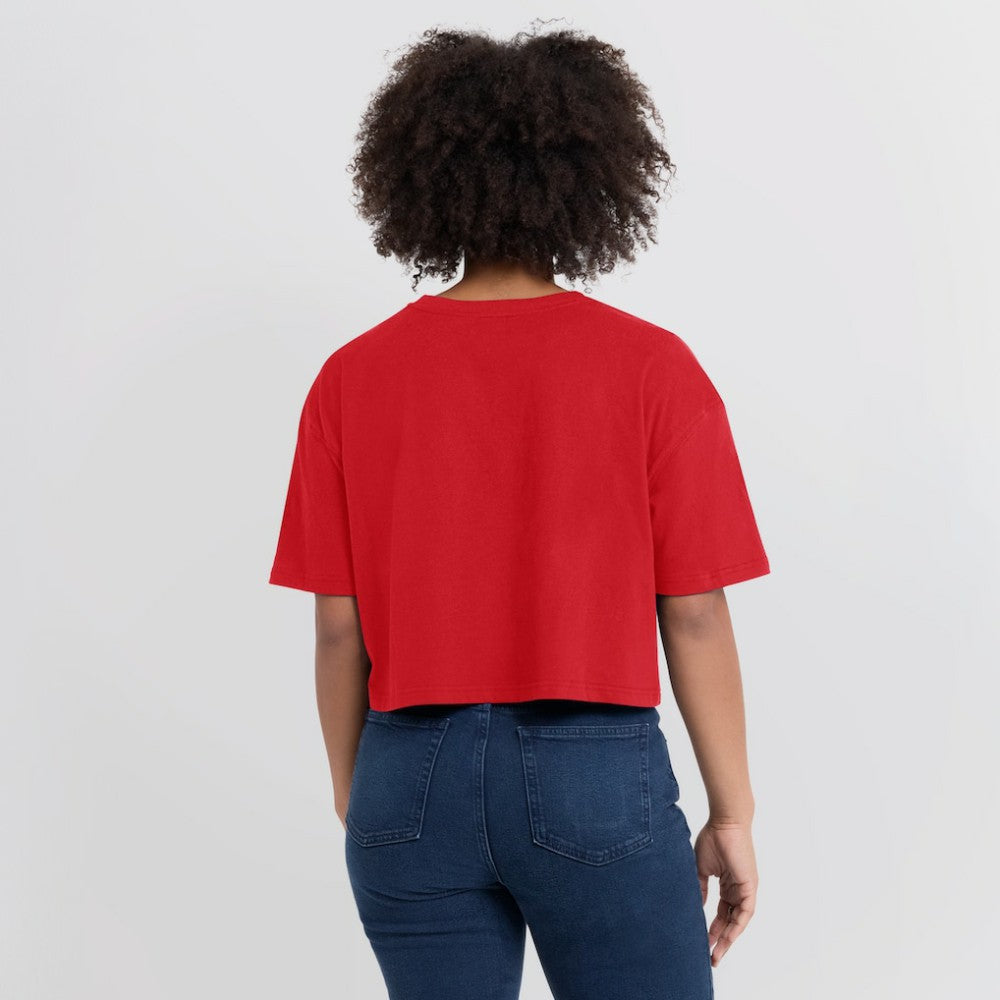 St. Louis Cardinals Fanatics Women's Elements Super Soft Boxy Cropped T-Shirt Sale