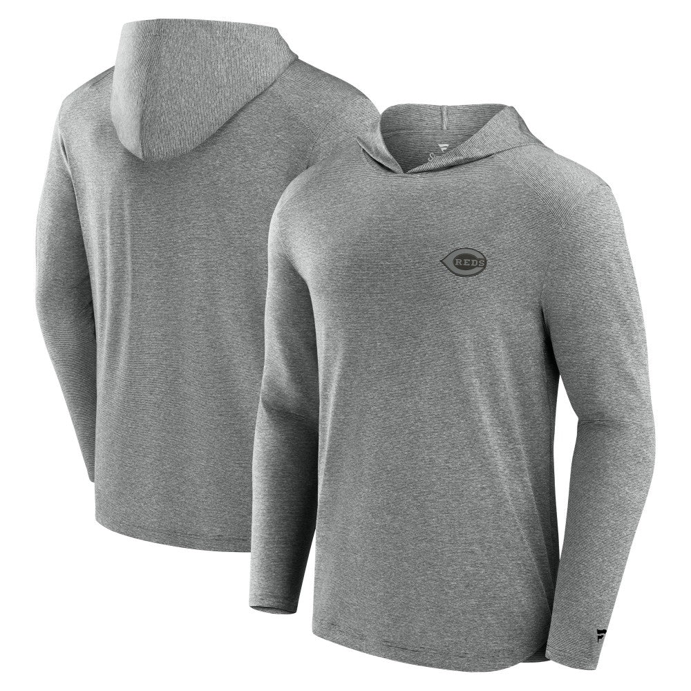 Cincinnati Reds Fanatics Front Office Tech Lightweight Hoodie T-Shirt Sale