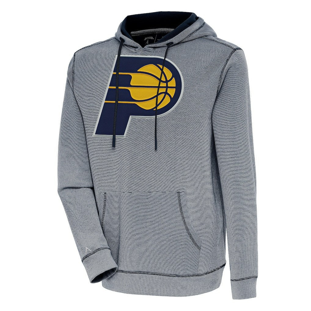 NBA - Indiana Pacers Antigua Axe Bunker Tri-Blend Pullover Hoodie - Navy