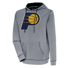 NBA - Indiana Pacers Antigua Axe Bunker Tri-Blend Pullover Hoodie - Navy
