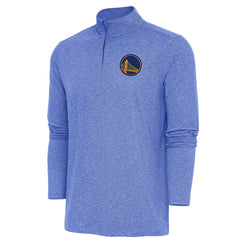 NBA - Golden State Warriors Antigua Hunk Quarter-Zip Pullover Top - Heather Royal