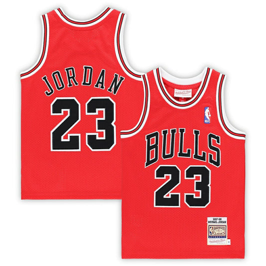 Michael Jordan Chicago Bulls Preschool 1997/98 Hardwood Classics Authentic Jersey sale - Red | NBA Jerseys