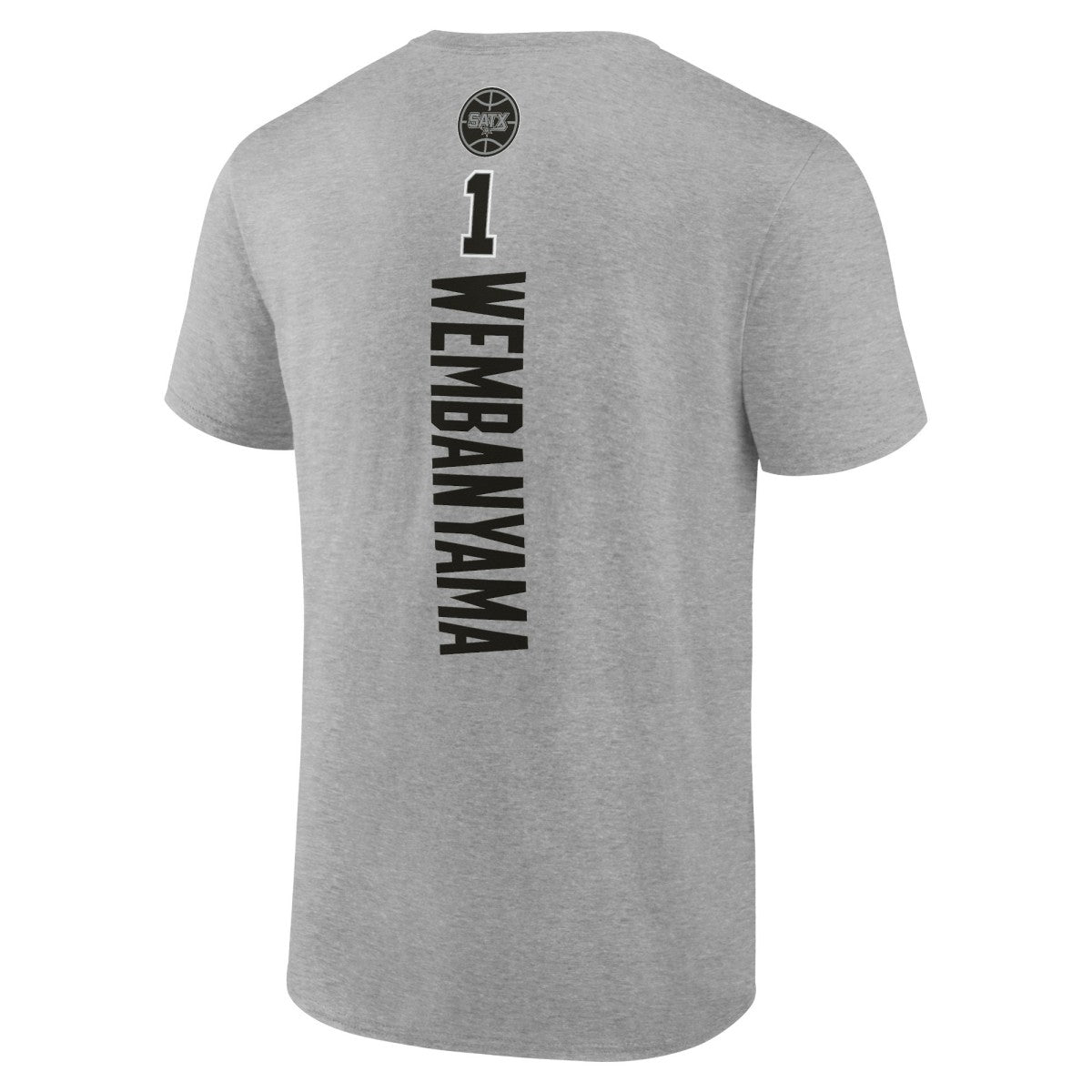 NBA - Victor Wembanyama San Antonio Spurs Playmaker Name & Number T-Shirt - Heather Gray