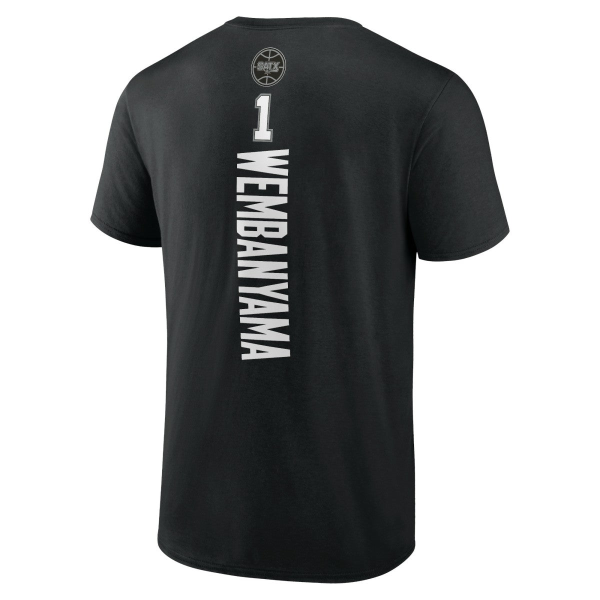 NBA - Victor Wembanyama San Antonio Spurs Playmaker Name & Number T-Shirt - Black