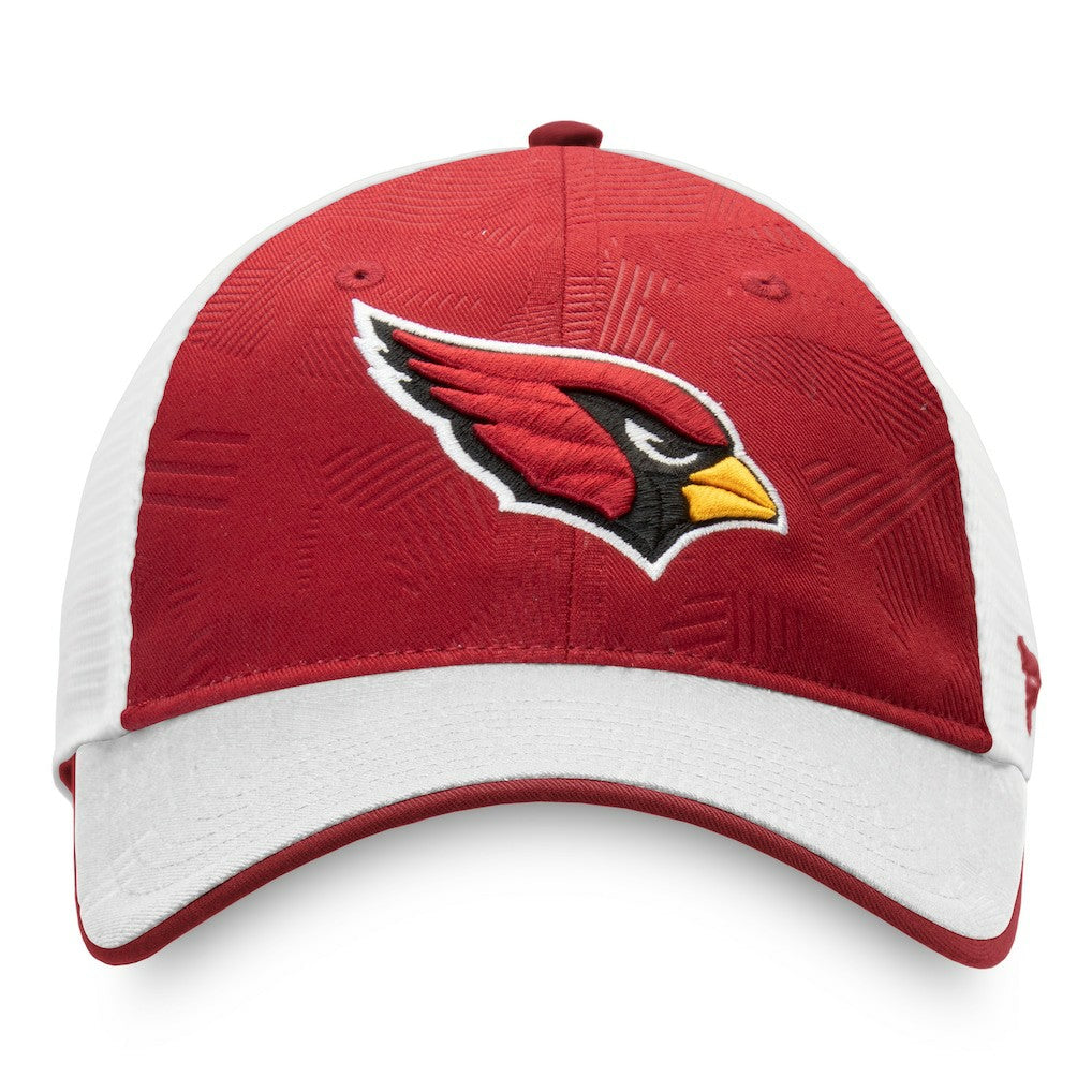 Arizona Cardinals Iconic Defender Trucker Adjustable Hat Cardinal/White - Fanatics