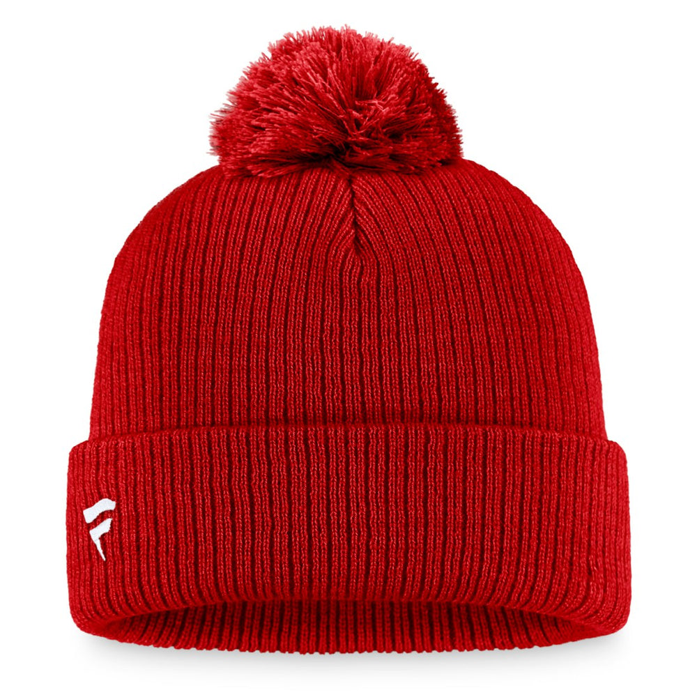 Tampa Bay Buccaneers Women's Cuffed Knit Hat with Pom Red - Fanatics