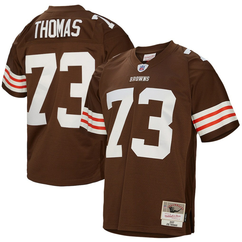 Joe Thomas Cleveland Browns Legacy Replica Jersey Brown - Mitchell & Ness