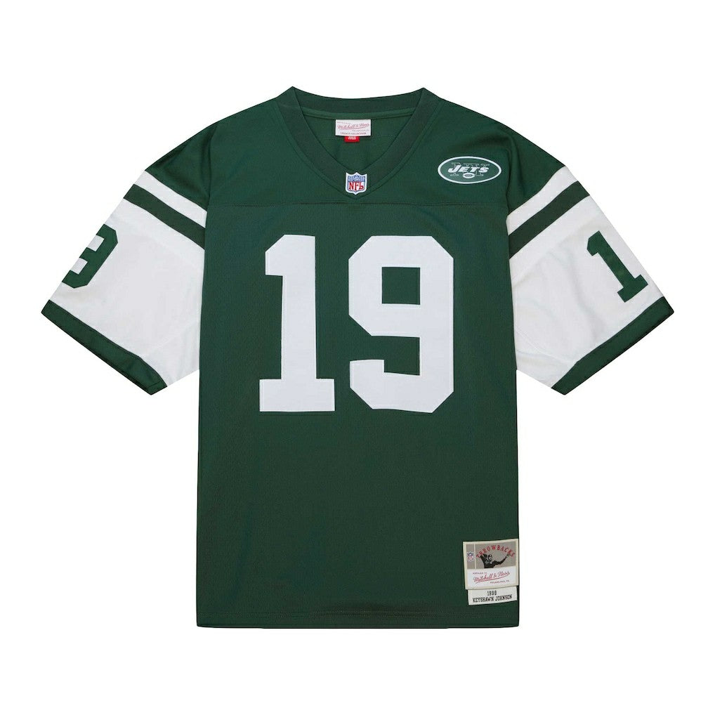 Keyshawn Johnson New York Jets Legacy Replica Jersey Green - Mitchell & Ness