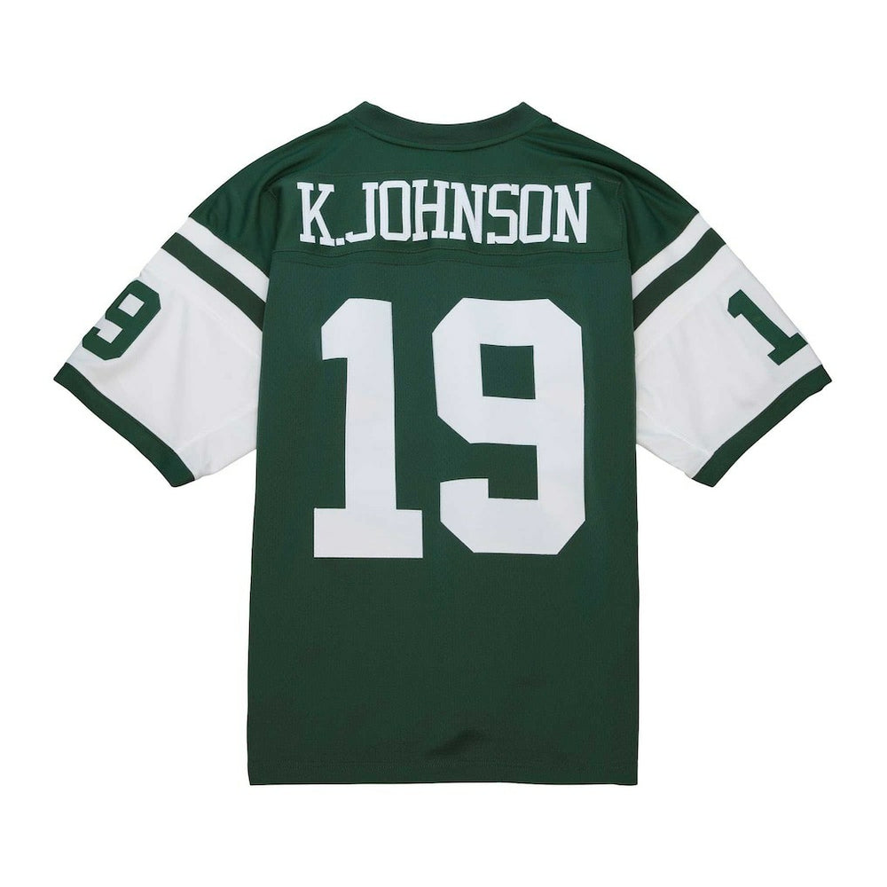 Keyshawn Johnson New York Jets Legacy Replica Jersey Green - Mitchell & Ness