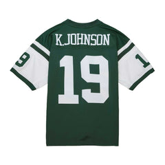 Keyshawn Johnson New York Jets Legacy Replica Jersey Green - Mitchell & Ness