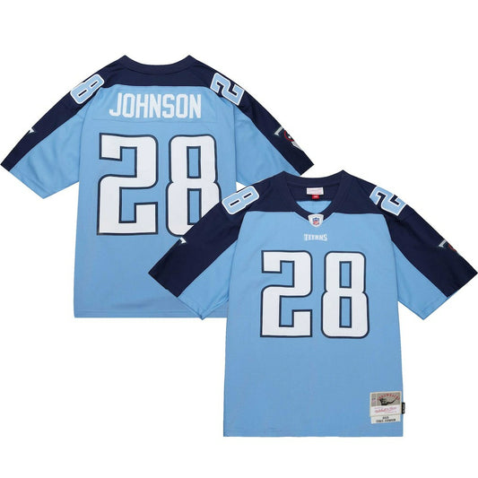 Chris Johnson Tennessee Titans Legacy Replica Jersey - Light Blue cheap | NFL Jerseys