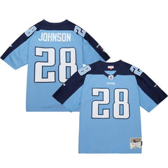 Chris Johnson Tennessee Titans Legacy Replica Jersey Light Blue - Mitchell & Ness