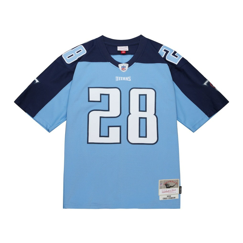 Chris Johnson Tennessee Titans Legacy Replica Jersey Light Blue - Mitchell & Ness