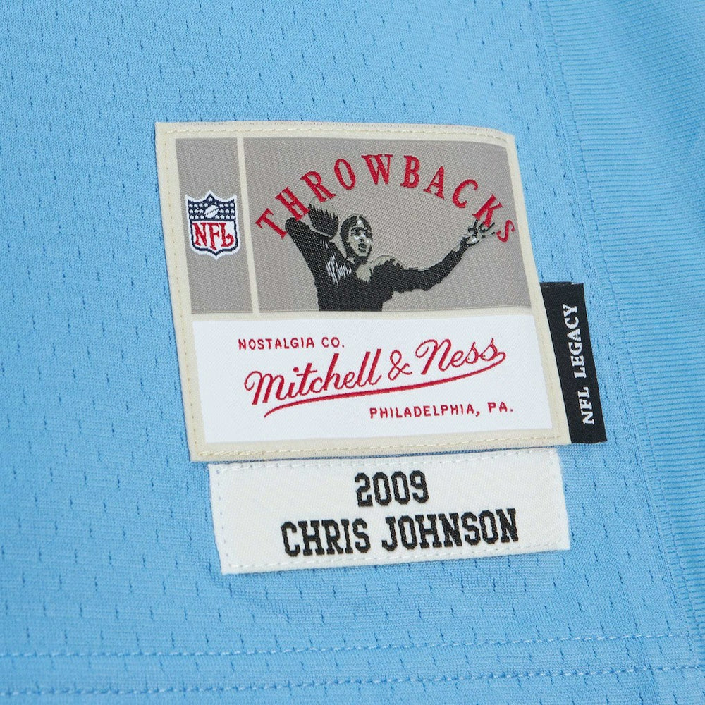 Chris Johnson Tennessee Titans Legacy Replica Jersey Light Blue - Mitchell & Ness