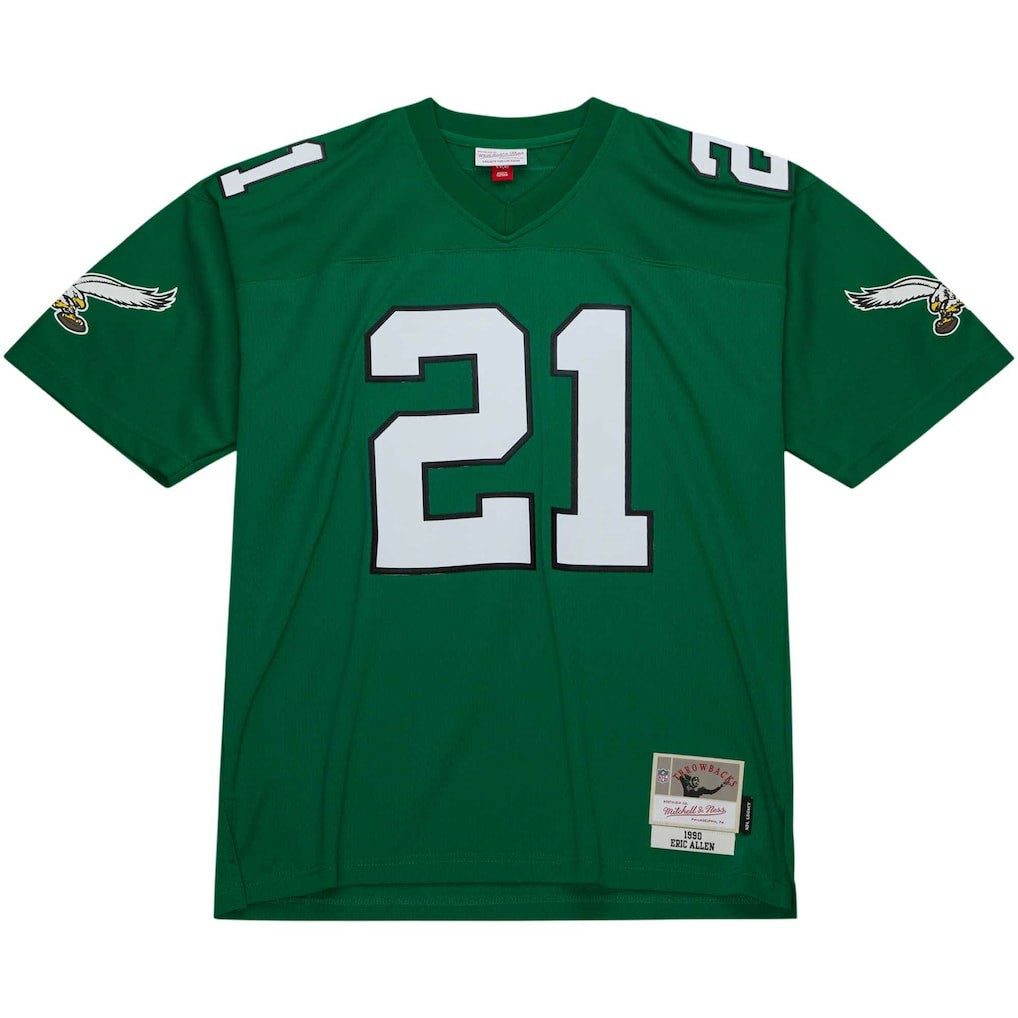 Eric Allen Philadelphia Eagles Legacy Replica Jersey Kelly Green - Mitchell & Ness