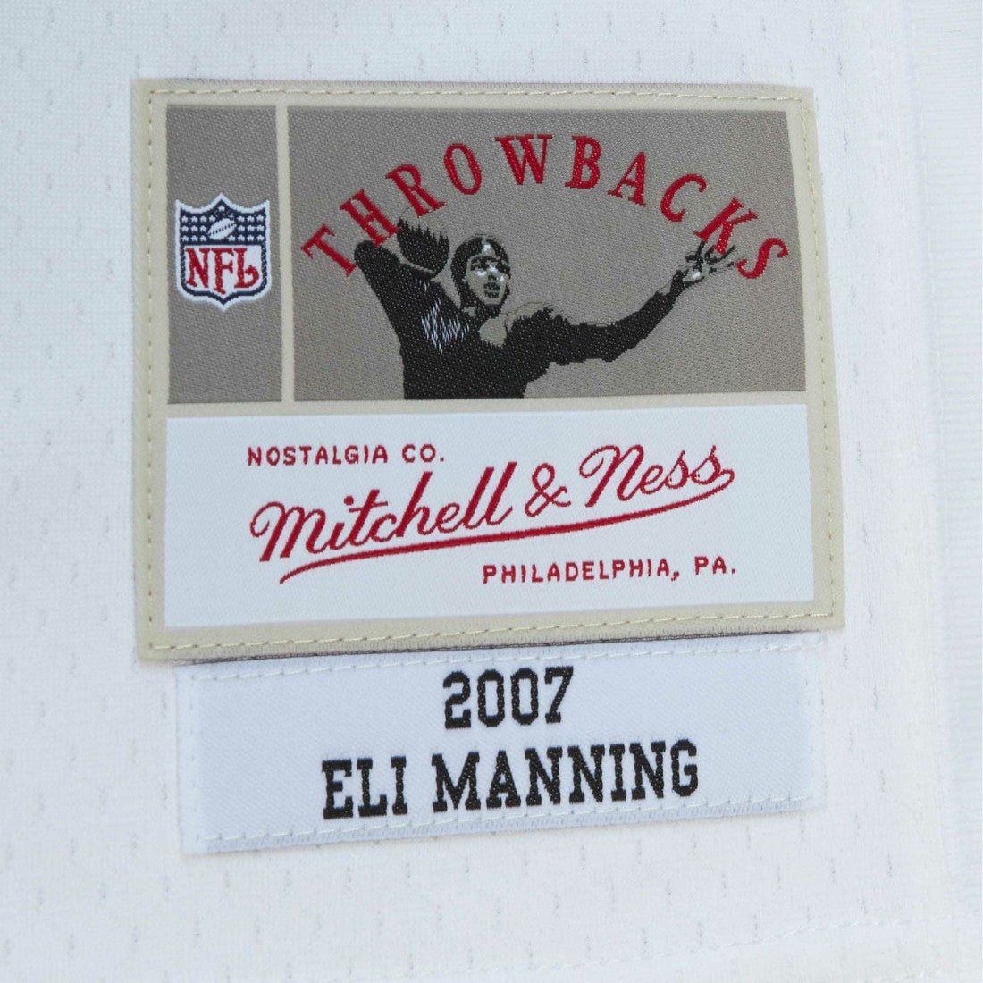 Eli Manning New York Giants Legacy Replica Jersey White - Mitchell & Ness