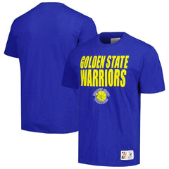 Mitchell & Ness - Golden State Warriors Hardwood Classics Legendary Slub T-Shirt - Royal
