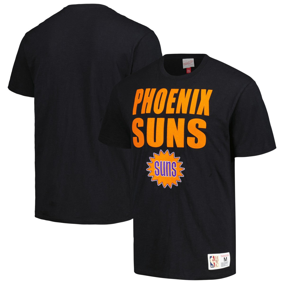 Mitchell & Ness - Phoenix Suns Hardwood Classics Legendary Slub T-Shirt - Black