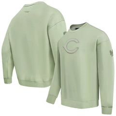Cincinnati Reds Pro Standard Neutral Drop Shoulder Pullover Sweatshirt Online
