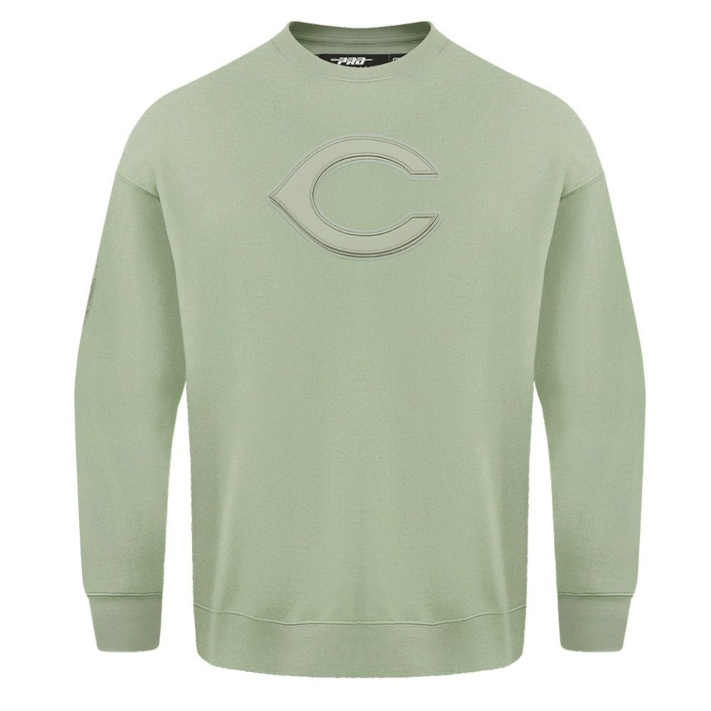 Cincinnati Reds Pro Standard Neutral Drop Shoulder Pullover Sweatshirt Online