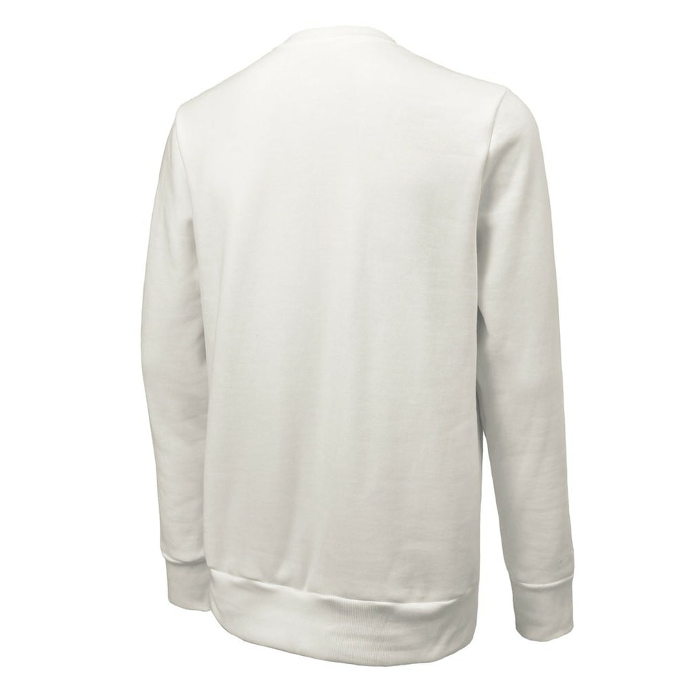 Atlanta Falcons Majestic Threads Unisex Sundays Block Letter Crewneck Pullover Sweatshirt White - NFL