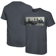 Atlanta Falcons Majestic Threads Sundays Skyline T-Shirt Gray - NFL