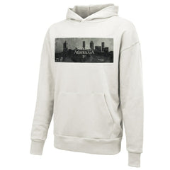 Atlanta Falcons Majestic Threads Unisex Sundays Skyline Pullover Hoodie White - NFL