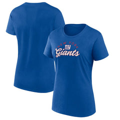 New York Giants Women's Primary Component T-Shirt Royal - Fanatics