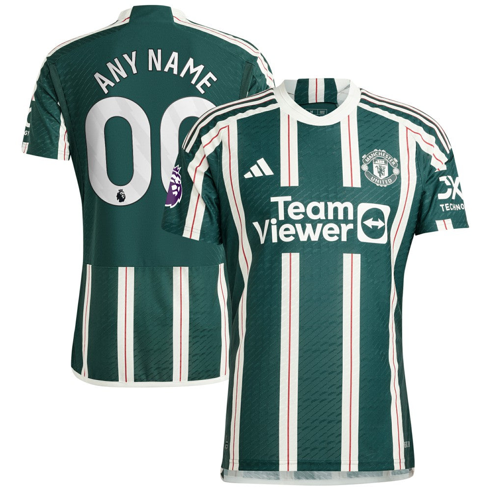 Adidas Manchester United 2023/24 Away Custom Jerseys - Green