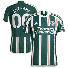 Adidas Manchester United 2023/24 Away Custom Jerseys - Green