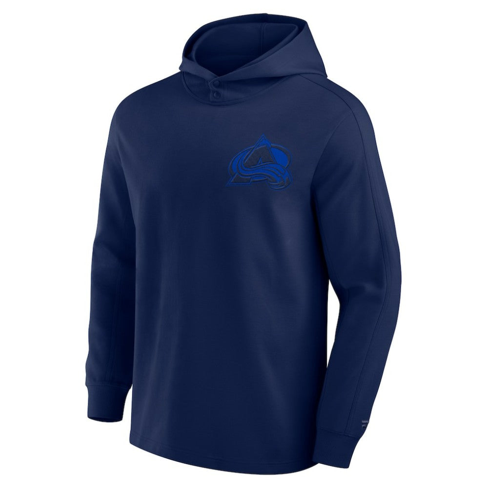 Colorado Avalanche - Fanatics Elements Lightweight Tri-Blend Fleece Hoodie Navy